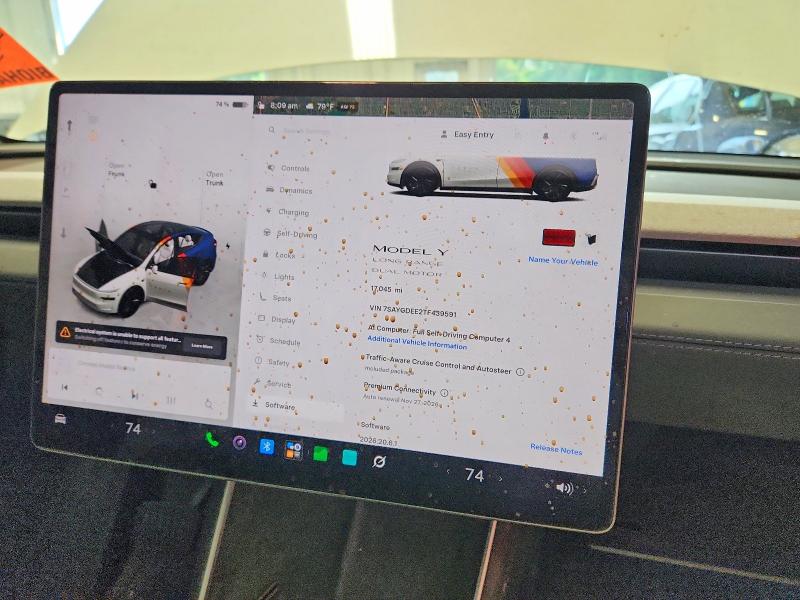 صورة رقم 9 من المزاد - 2026 TESLA MODEL Y مع VIN 7SAYGDEE2TF439591