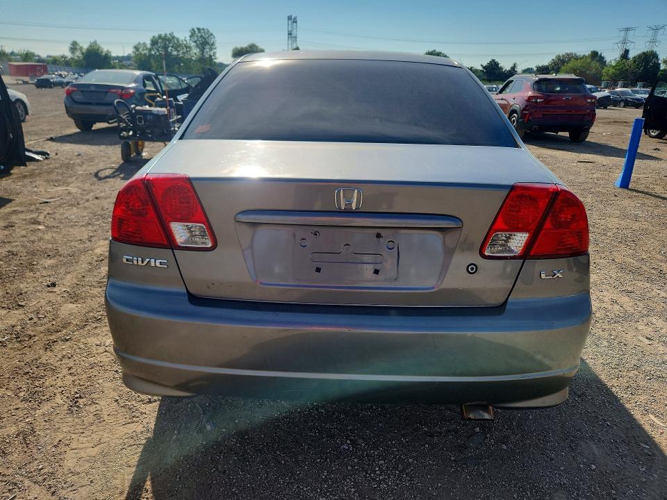 Photo 6 from auction – 2004 HONDA CIVIC with VIN 2HGES15524H518639