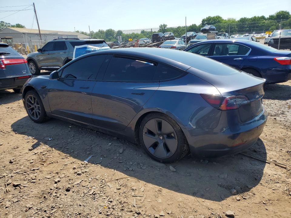 Photo 2 from auction – 2022 TESLA MODEL 3 with VIN 5YJ3E1EB2NF353802