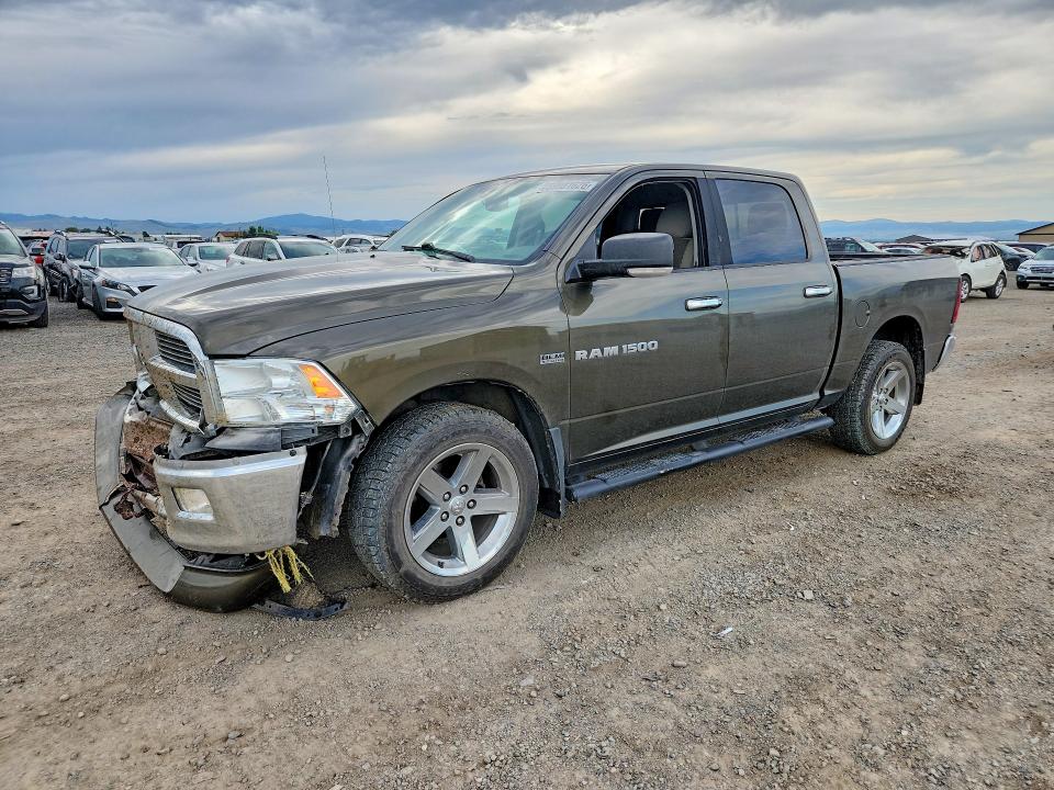 DODGE RAM 1500 2012 with VIN 1C6RD7LT8CS308821 - Photo from auction