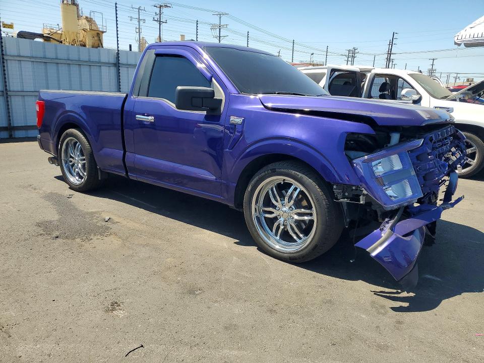 Photo 4 from auction – 2022 FORD F150 with VIN 1FTMF1E55NKD26446