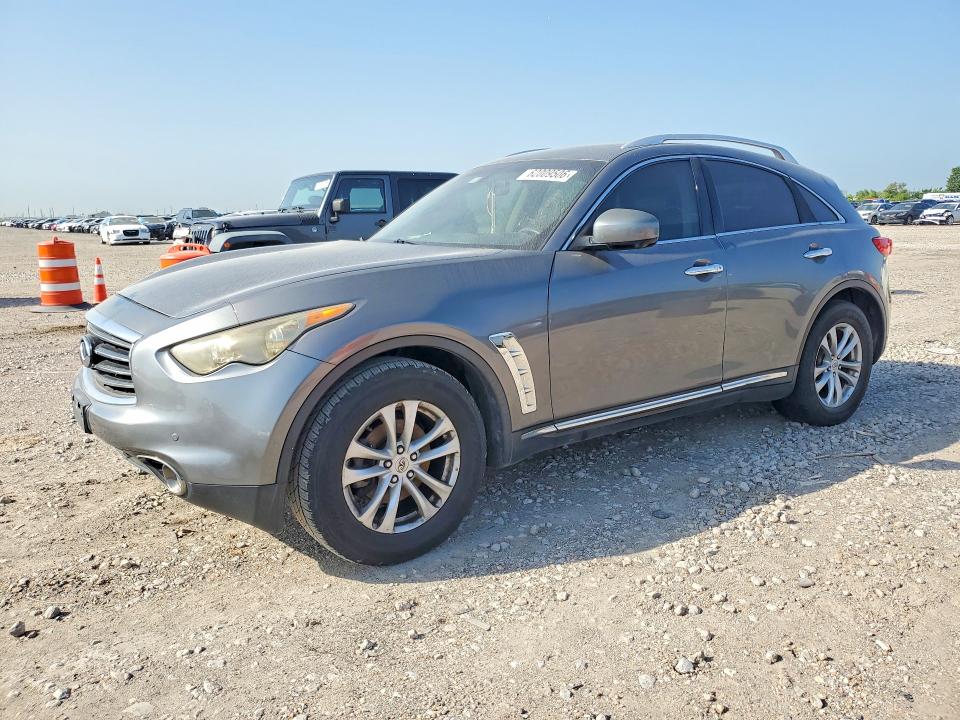 INFINITI FX35 2012 with VIN JN8AS1MU1CM121672 - Photo from auction