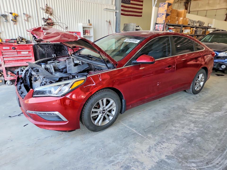 HYUNDAI SONATA 2015 with VIN 5NPE24AF0FH167223 - Photo from auction