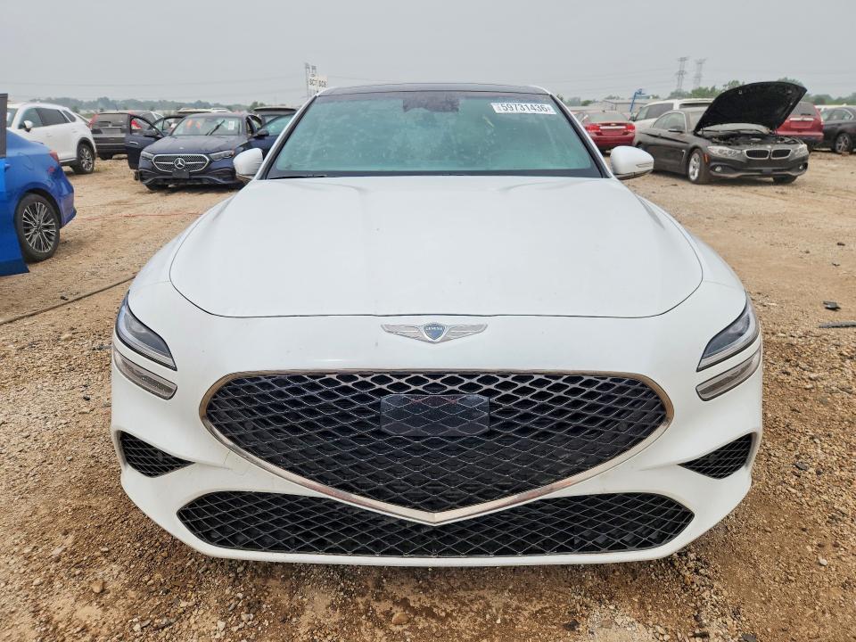Photo 5 from auction – 2023 GENESIS G70 with VIN KMTG54TE2PU105383