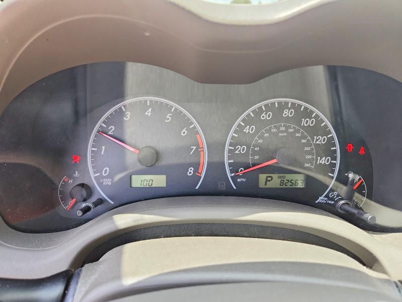 Photo 9 from auction – 2009 TOYOTA COROLLA with VIN 2T1BU40E79C045388