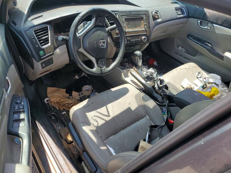 Photo 8 from auction – 2013 HONDA CIVIC with VIN 19XFB2F91DE234876