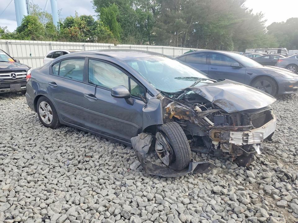 Photo 4 from auction – 2013 HONDA CIVIC with VIN 19XFB2F57DE207663