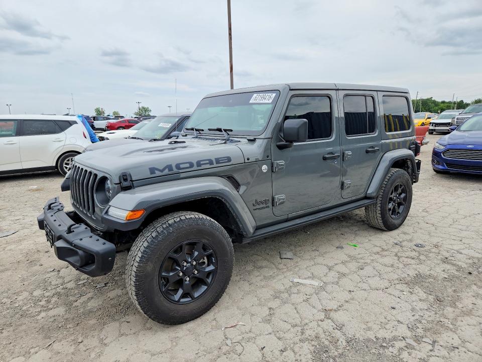 JEEP WRANGLER UNLIMITED 2019 с VIN 1C4HJXEG5KW607655 - Снимка от търг