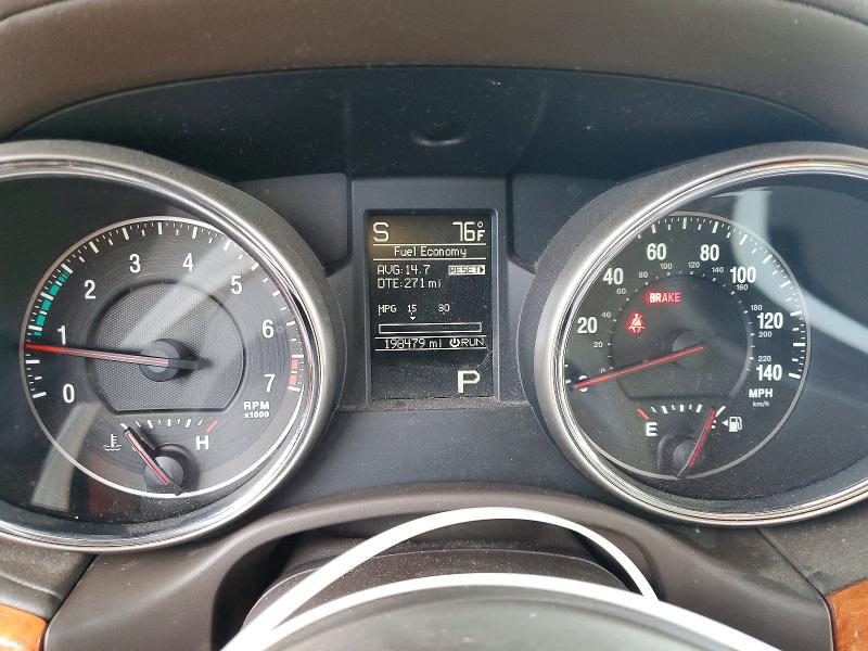 Photo 9 from auction – 2011 JEEP GRAND CHEROKEE with VIN 1J4RR6GG0BC683512