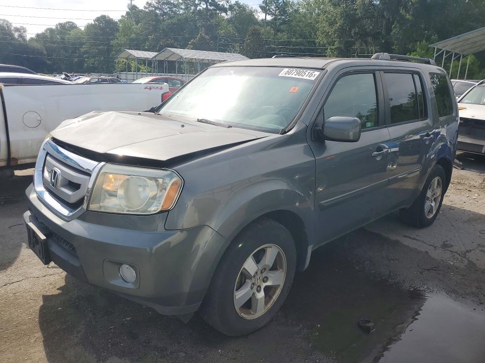 HONDA PILOT 2009 with VIN 5FNYF48519B035587 - Photo from auction