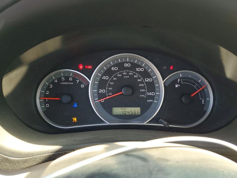 Photo 9 from auction – 2009 SUBARU IMPREZA with VIN JF1GH636X9G826682