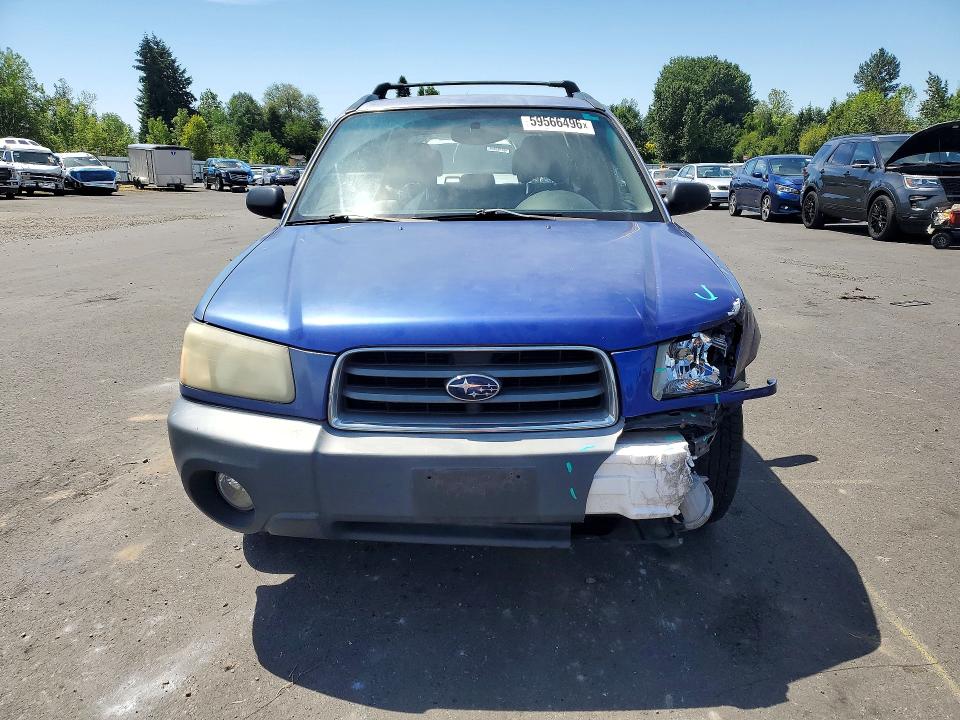 Photo 5 from auction – 2003 SUBARU FORESTER with VIN JF1SG63663H704951
