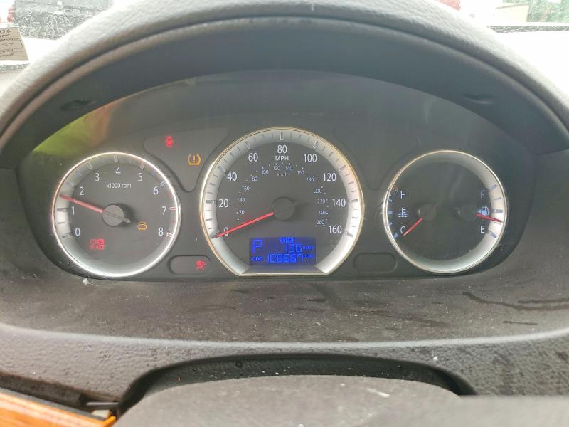Photo 9 from auction – 2009 HYUNDAI SONATA with VIN 5NPET46CX9H537836