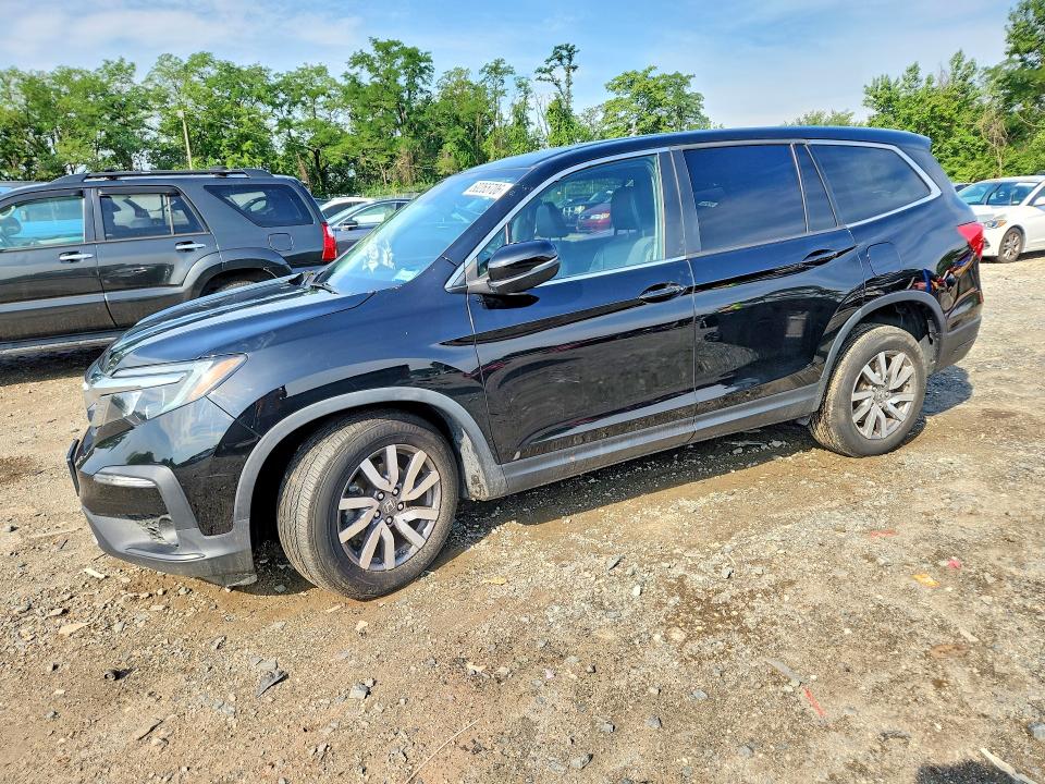 HONDA PILOT 2021 with VIN 5FNYF6H52MB058719 - Photo from auction