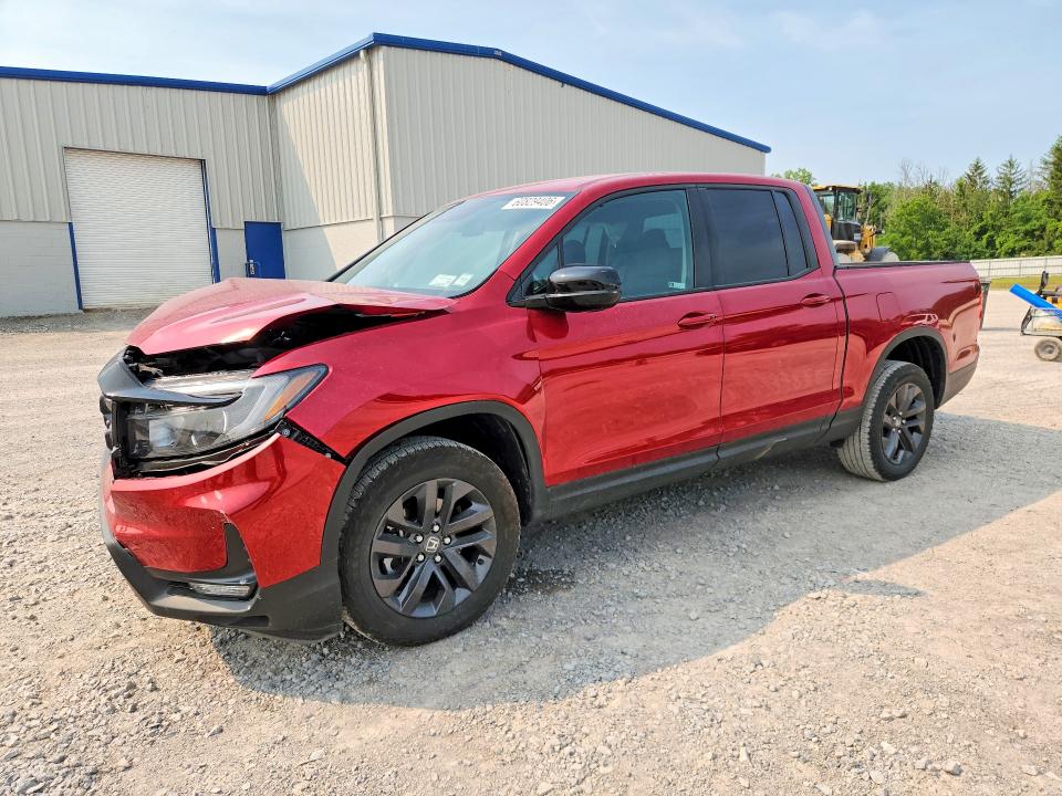 HONDA RIDGELINE 2025 with VIN 5FPYK3F11SB030909 - Photo from auction