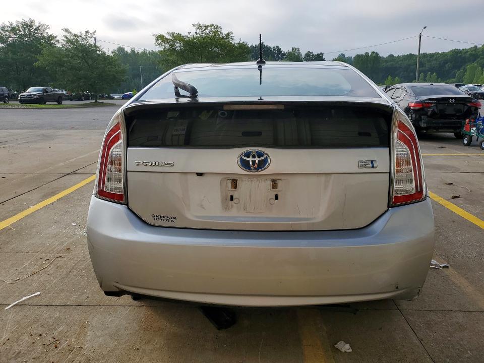 Photo 6 from auction – 2013 TOYOTA PRIUS with VIN JTDKN3DU2D5552519