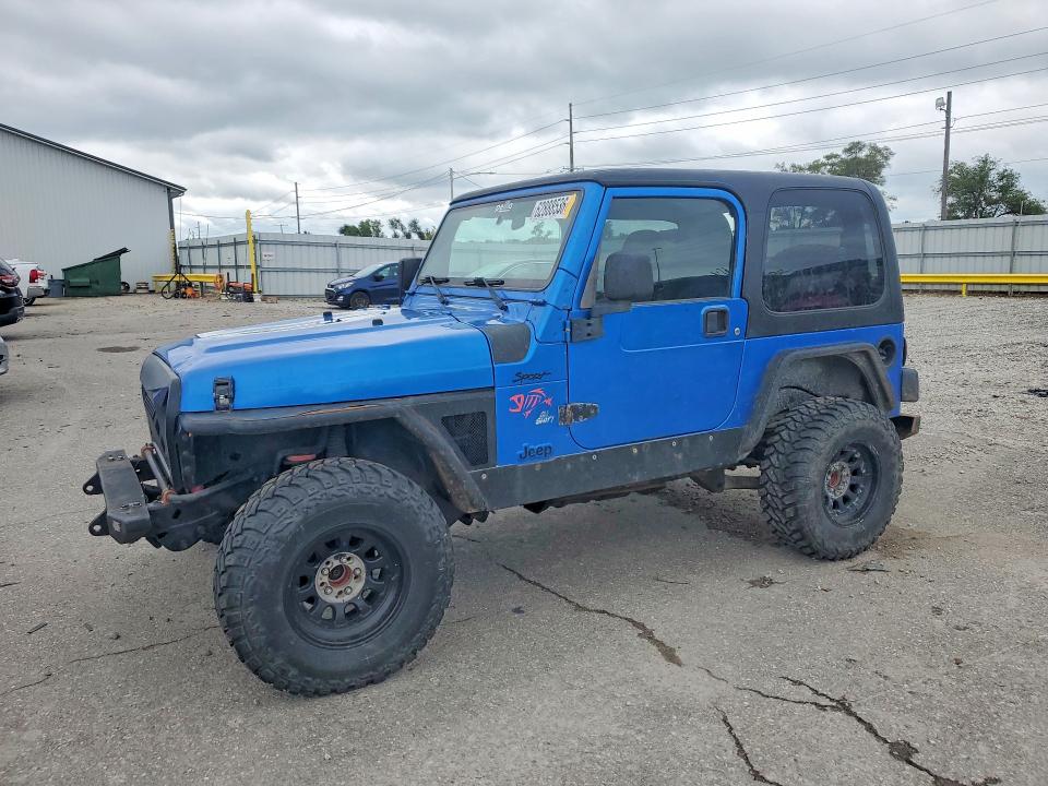 JEEP WRANGLER / TJ 2003 with VIN 1J4FA49S63P324868 - Photo from auction