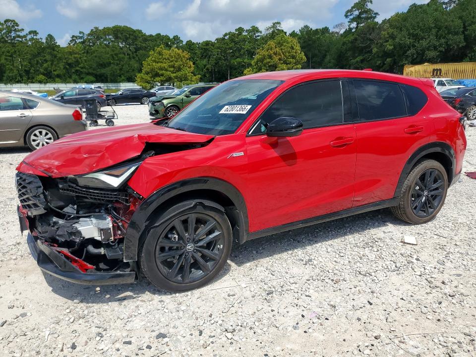 ACURA ADX 2025 with VIN 3HDSA2H7XSM715935 - Photo from auction