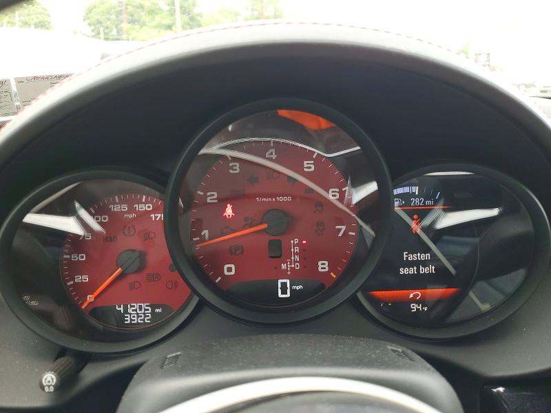 Photo 9 from auction – 2021 PORSCHE CAYMAN with VIN WP0AA2A80MS260491