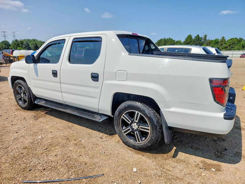 Photo 2 from auction – 2014 HONDA RIDGELINE with VIN 5FPYK1F7XEB010218