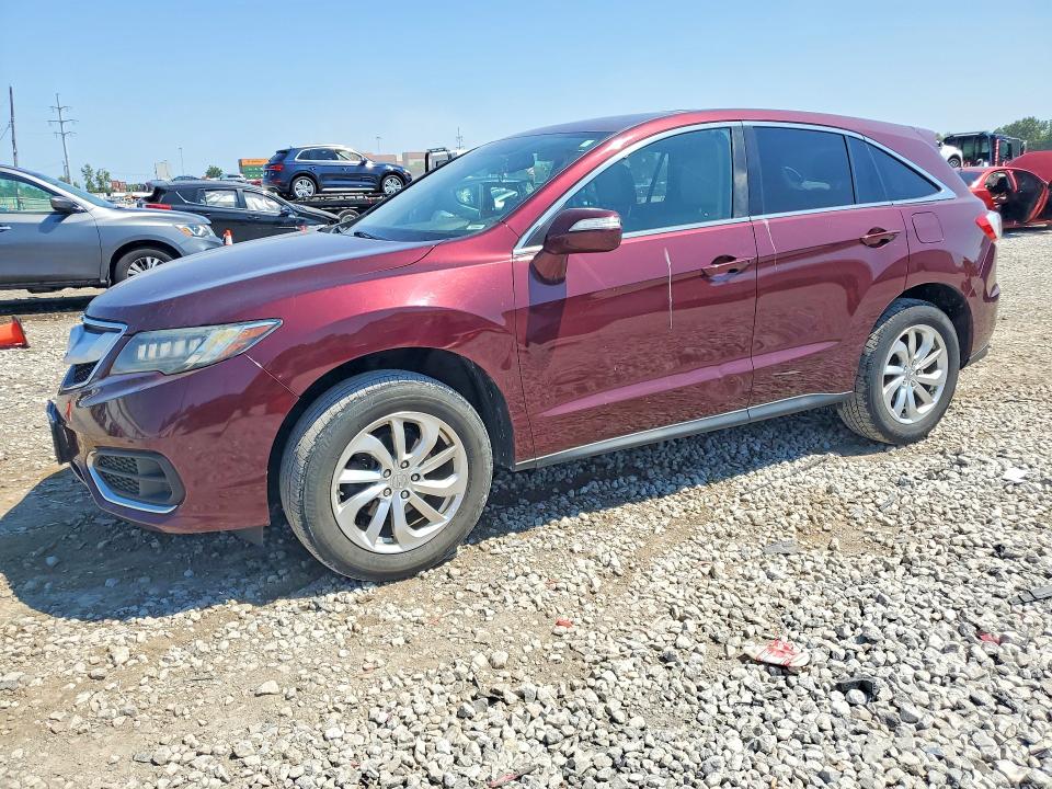 ACURA RDX 2017 with VIN 5J8TB4H30HL023268 - Photo from auction