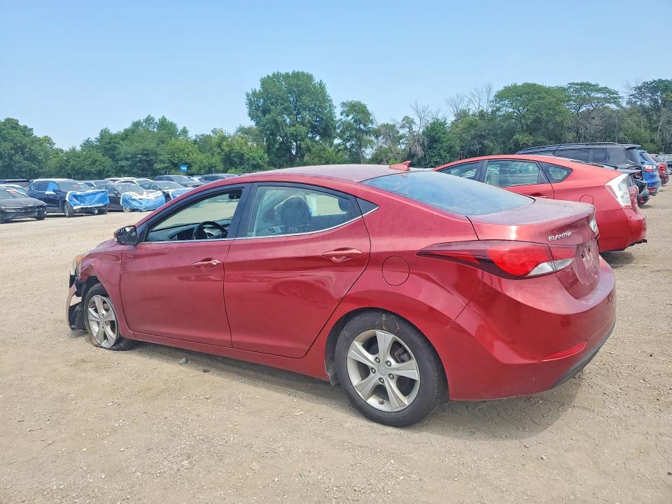 Photo 2 from auction – 2016 HYUNDAI ELANTRA with VIN 5NPDH4AE2GH711966