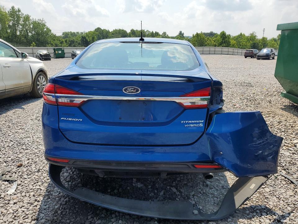 Photo 6 from auction – 2018 FORD FUSION with VIN 3FA6P0RU2JR116500