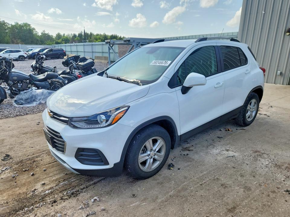CHEVROLET TRAX 2021 with VIN KL7CJLSB3MB304988 - Photo from auction