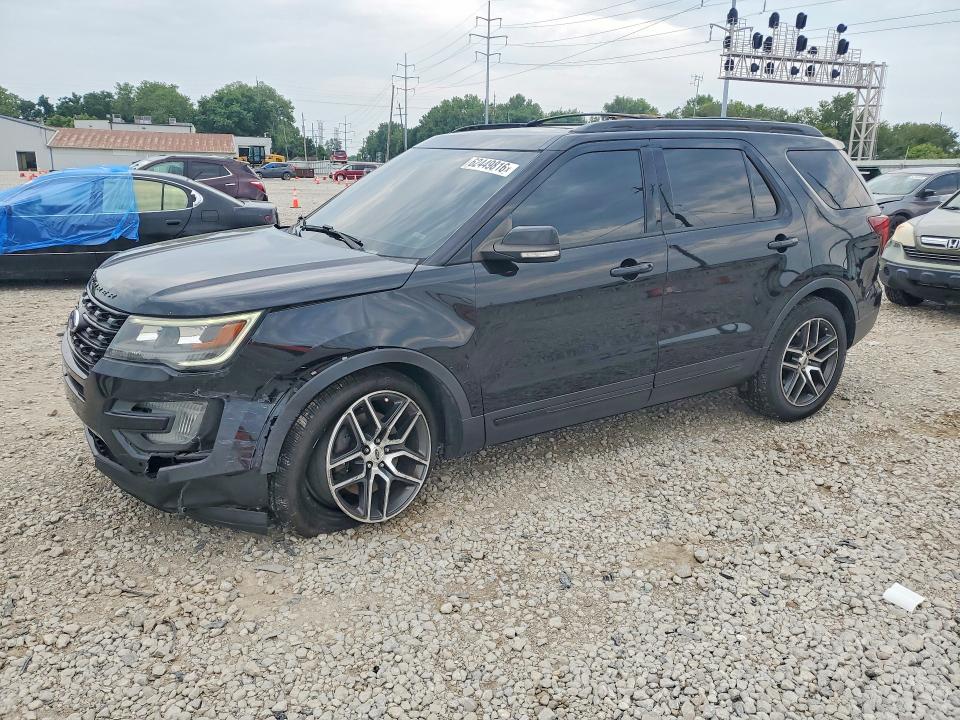 FORD EXPLORER 2017 with VIN 1FM5K8GT2HGA57720 - Photo from auction