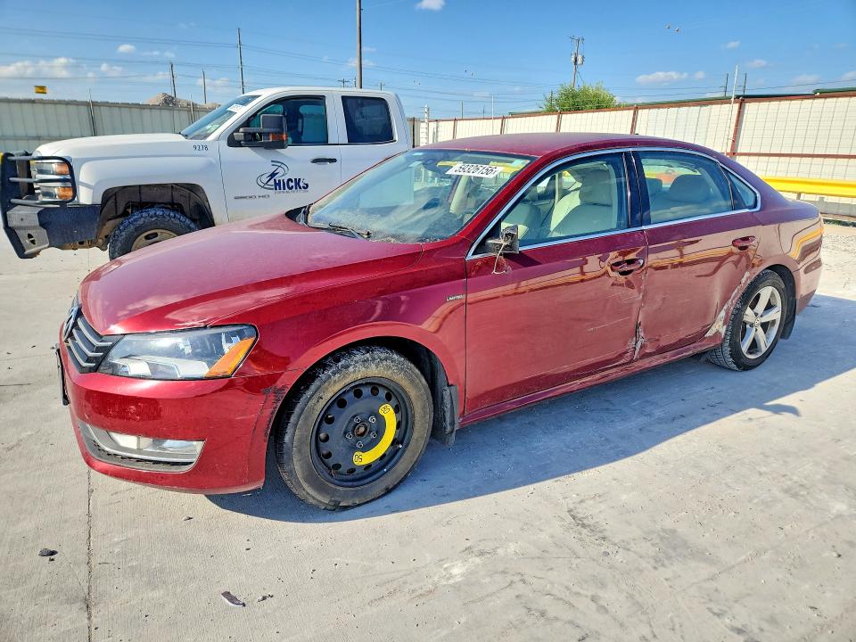 VOLKSWAGEN PASSAT 2015 with VIN 1VWAS7A37FC122407 - Photo from auction
