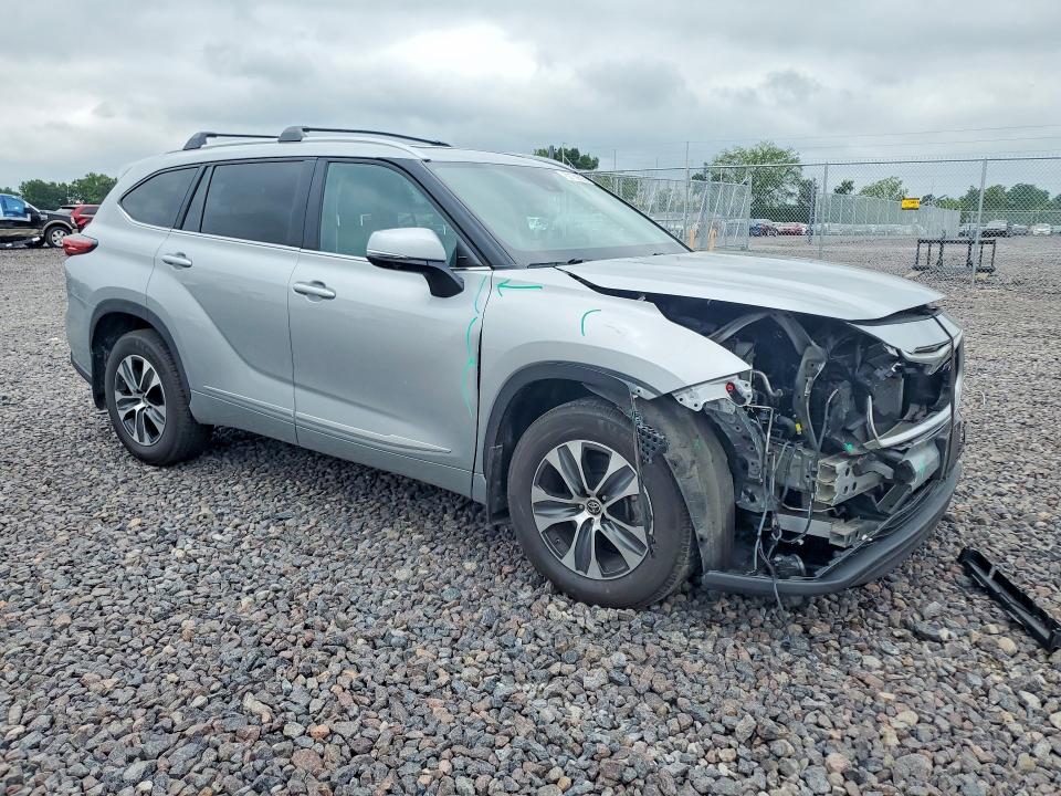 Photo 4 from auction – 2023 TOYOTA HIGHLANDER with VIN 5TDKDRBH8PS012604