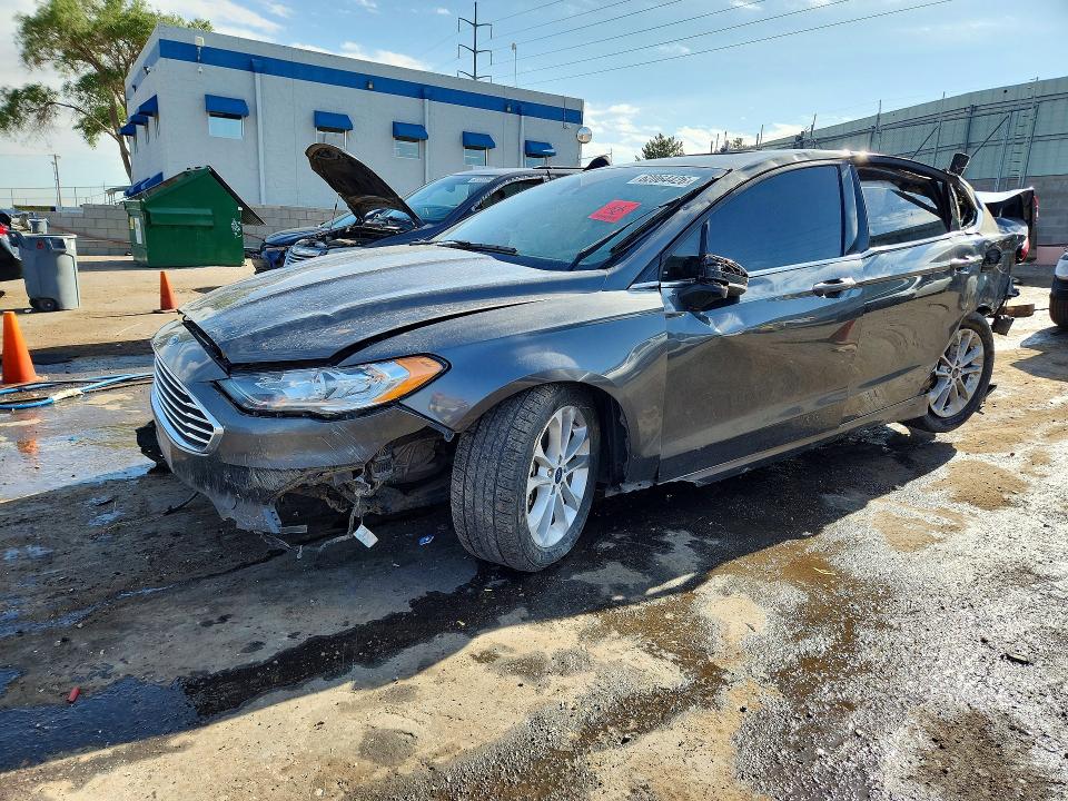 FORD FUSION 2020 with VIN 3FA6P0HD7LR213289 - Photo from auction