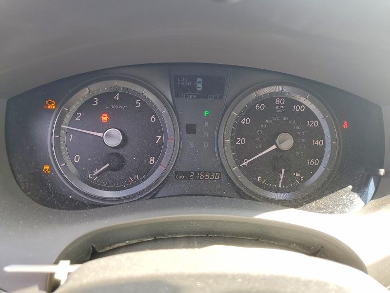 Photo 9 from auction – 2008 LEXUS ES with VIN JTHBJ46G382244550