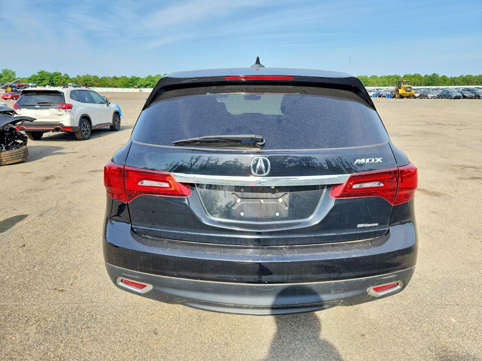Photo 6 from auction – 2016 ACURA MDX with VIN 5FRYD4H45GB053812