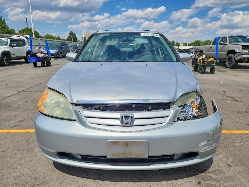 Photo 5 from auction – 2002 HONDA CIVIC with VIN 1HGES26892L027936