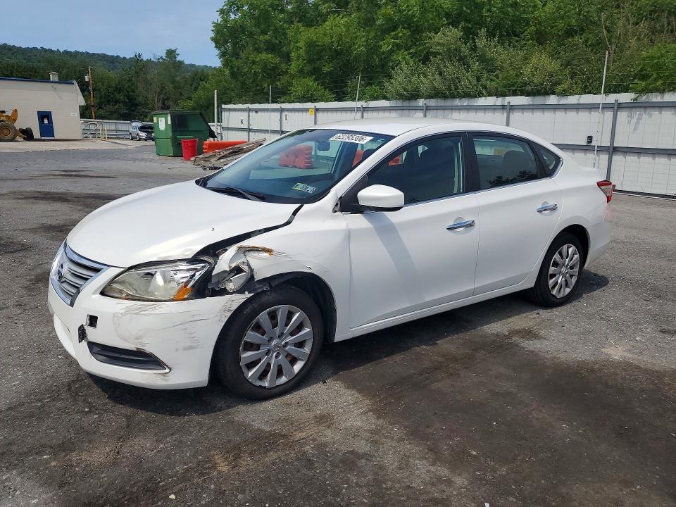 NISSAN SENTRA 2014 with VIN 3N1AB7AP7EY272581 - Photo from auction