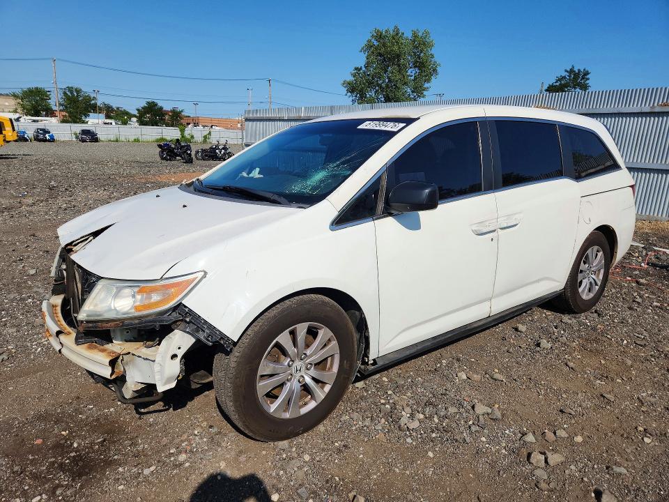 HONDA ODYSSEY 2012 with VIN 5FNRL5H25CB096358 - Photo from auction