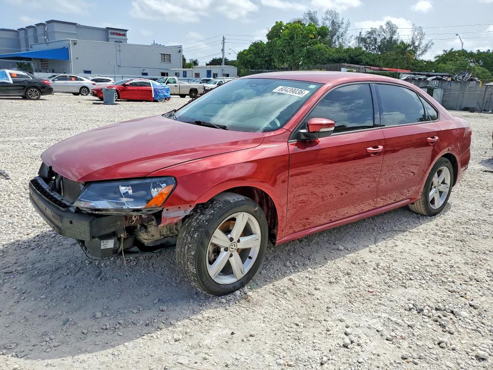 Zdjęcie 1 z aukcji – 2015 VOLKSWAGEN PASSAT z VIN 1VWAS7A30FC016459