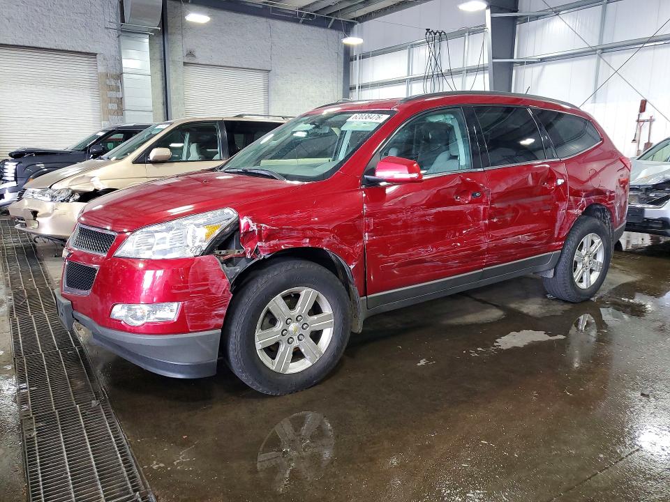 CHEVROLET TRAVERSE 2012 with VIN 1GNKRGED8CJ317338 - Photo from auction