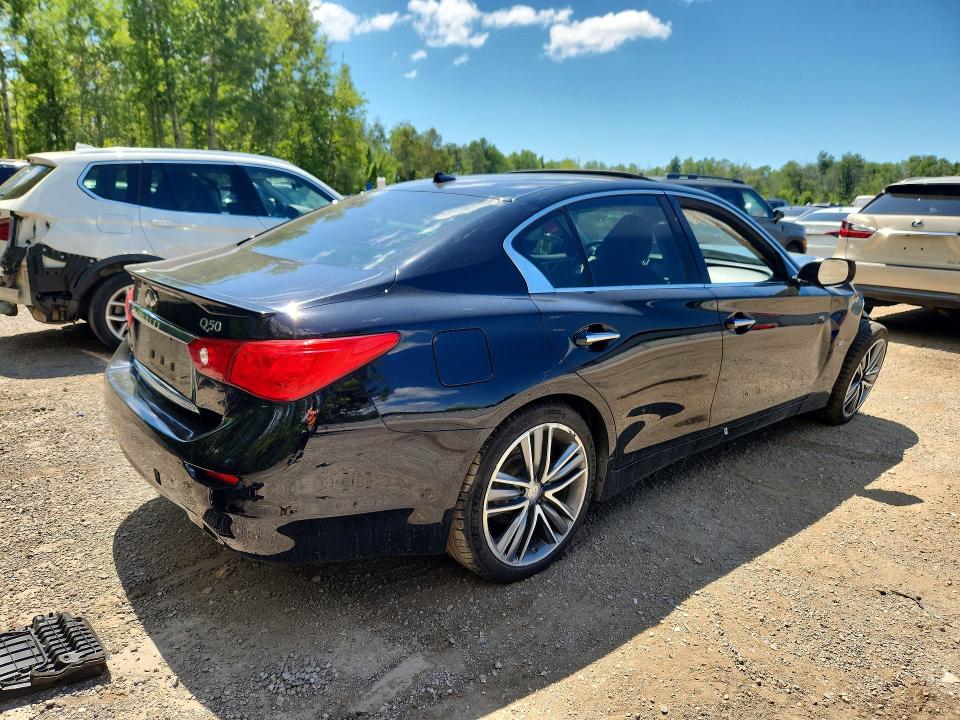 Photo 3 from auction – 2015 INFINITI Q50 with VIN JN1BV7AR8FM404569