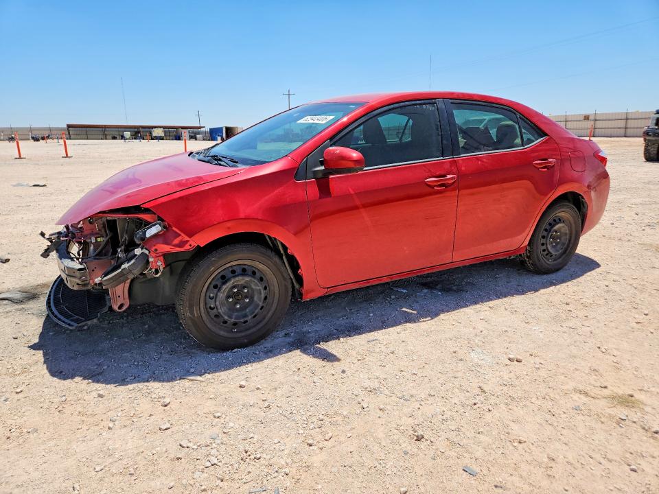 TOYOTA COROLLA 2016 with VIN 5YFBURHE5GP529560 - Photo from auction