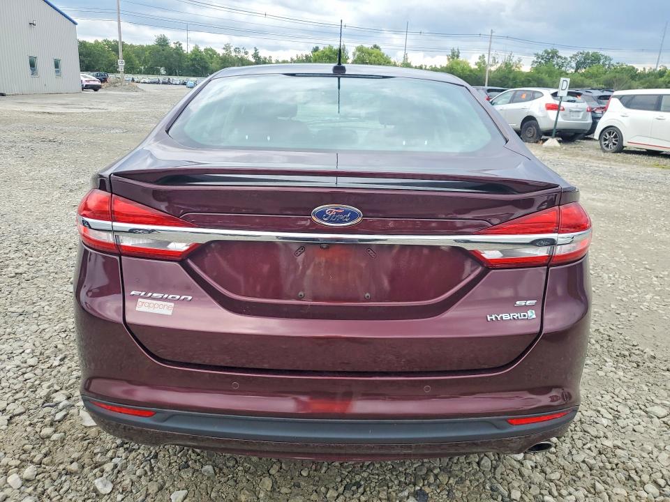 Photo 6 from auction – 2017 FORD FUSION with VIN 3FA6P0LU0HR136103