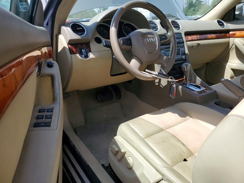 Photo 8 from auction – 2008 AUDI A4 with VIN WAUAF48H98K001536
