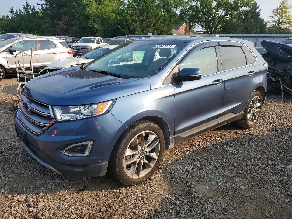FORD EDGE 2018 with VIN 2FMPK4K87JBB56776 - Photo from auction