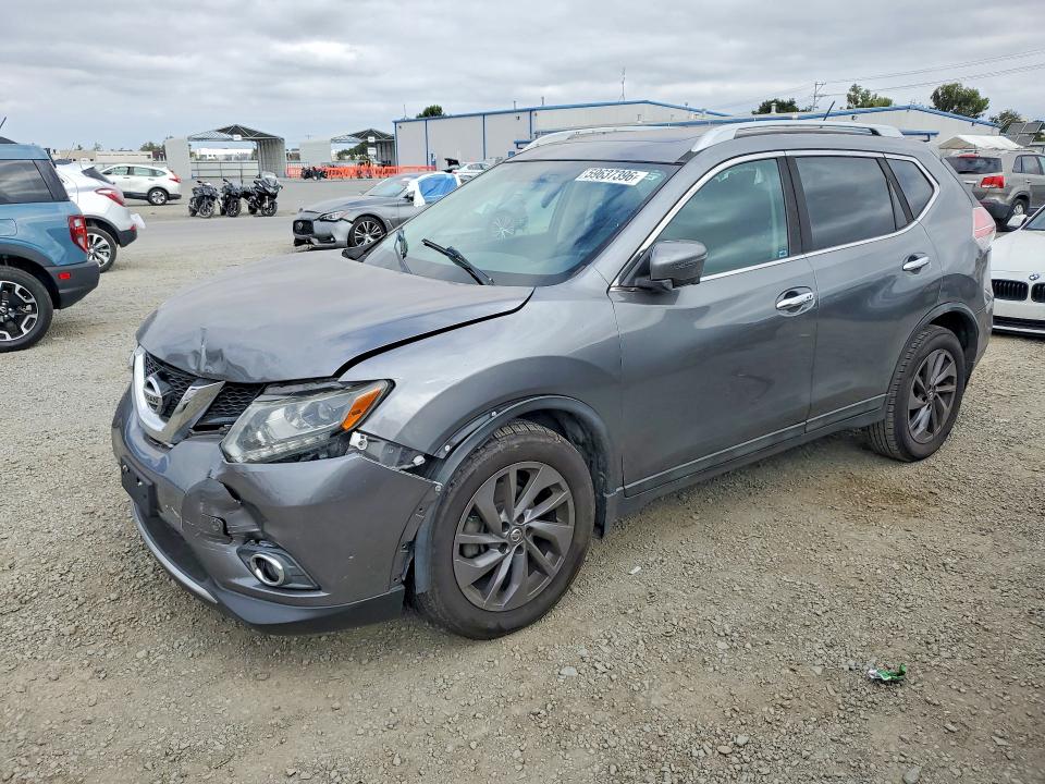 NISSAN ROGUE 2016 with VIN 5N1AT2MT5GC799726 - Photo from auction