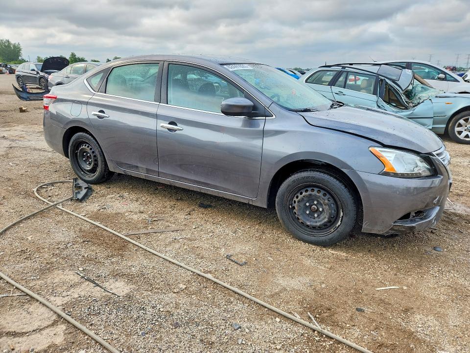 Photo 4 from auction – 2015 NISSAN SENTRA with VIN 3N1AB7AP9FL661320