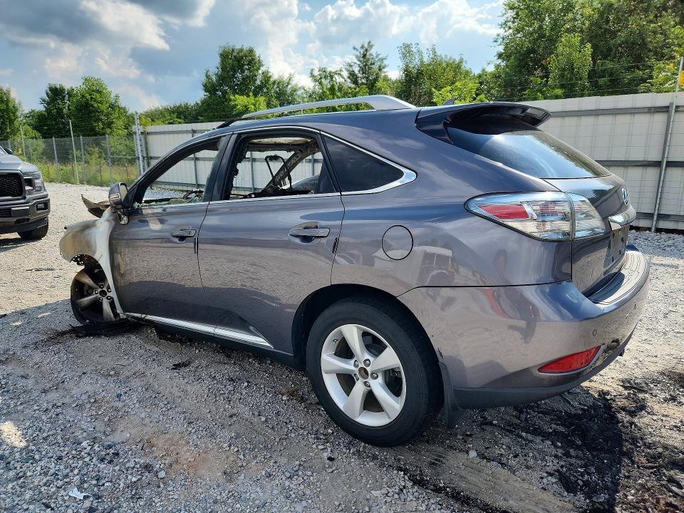 Photo 2 from auction – 2012 LEXUS RX with VIN 2T2BK1BA4CC146597