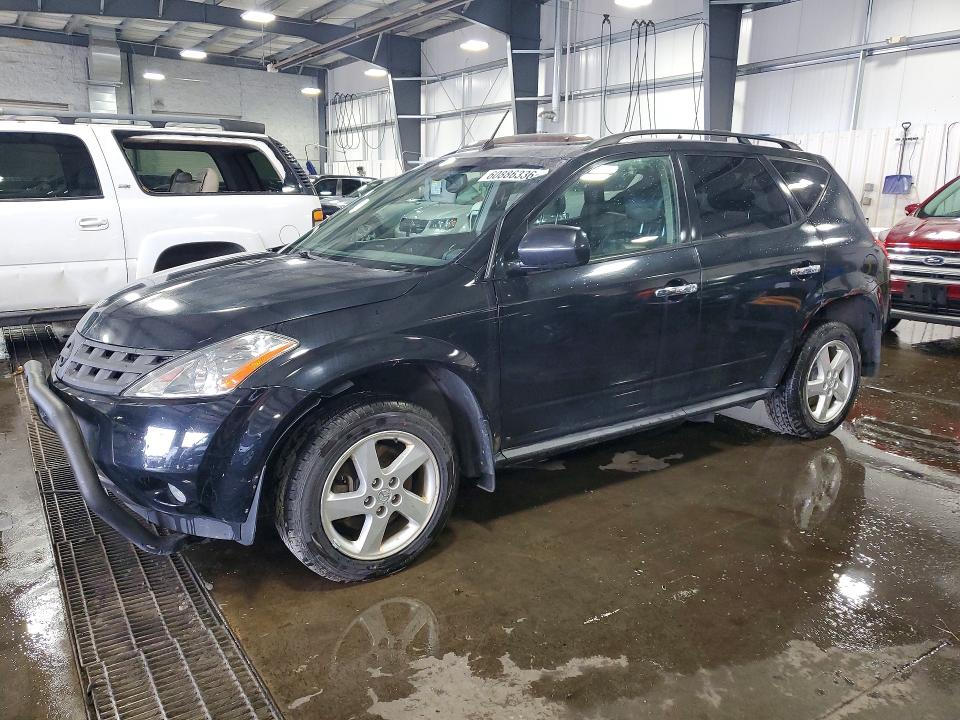 Photo 1 from auction – 2005 NISSAN MURANO with VIN JN8AZ08W45W439987