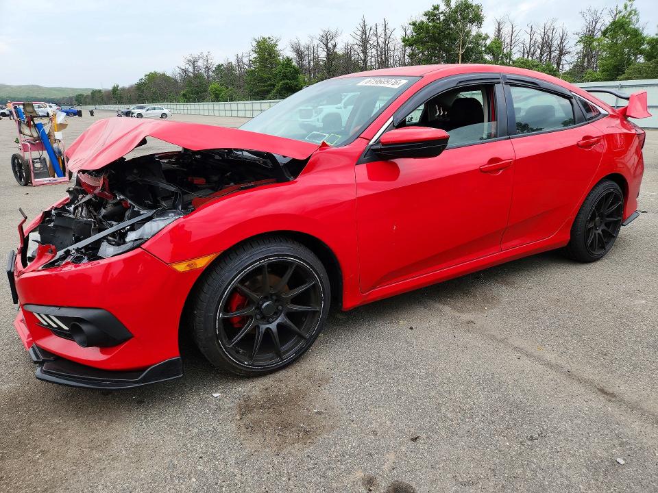 HONDA CIVIC 2017 with VIN 2HGFC2F50HH509000 - Photo from auction