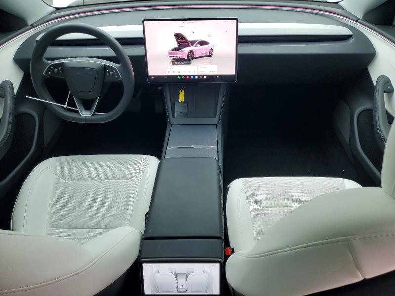 Снимка 8 от търг – 2025 TESLA MODEL 3 с VIN 5YJ3E1EA2SF077012